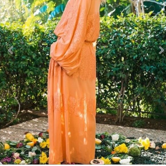 We are HAH Royal HAHness Dress Coppertone Oversized Size XS / Small NWT - Picture 3 of 5